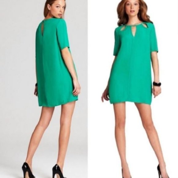 BCBG Maxazria Rosetta Dress Black Size S - Picture 2 of 3